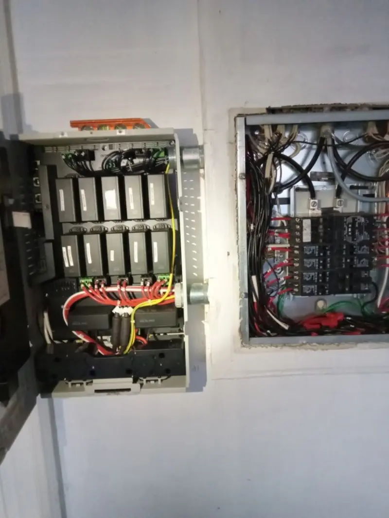 Electrical panel upgrade completed for Carbon Monoxide Detector Installation in Delphos